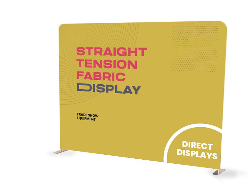10ft Straight Tension Fabric Display