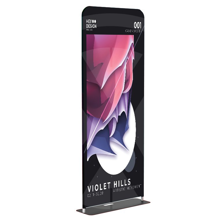 48″ x 90″ Tension Fabric Stand