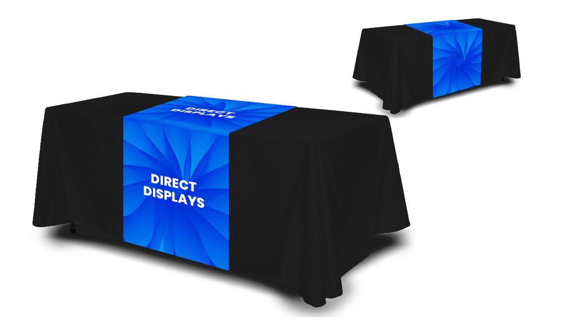 Full Color Table Runner (Table Cloth Not Included)